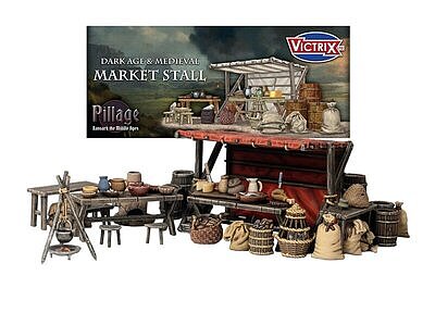 ピレッジ　市場の露店（中世、暗黒時代） 