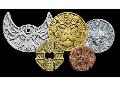 Coins of the Realm (set of 85 metal coins) 