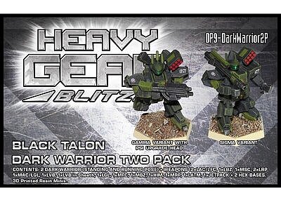 ブラックタロン：ダーク・ウォーリア（２パック） 新製品