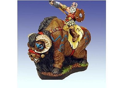 Pict War Bison with Rider 