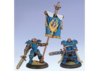 Cygnar Stormblade Officer & Standard Bearer (2) 