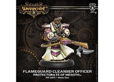 Protectorate of Menoth: Flameguard Cleanser Officer 