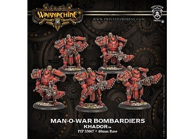 Khador: Man O War Bombardiers (5) Khador: Man O War Bombardiers (5)