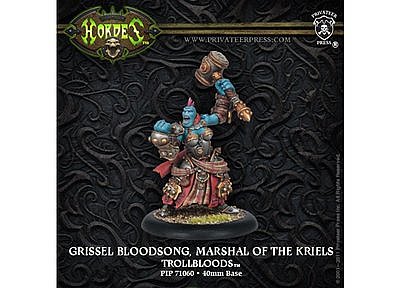Trollbloods: Grissel Bloodsong, Marshal of the Kriels Trollbloods: Grissel Bloodsong, Marshal of the Kriels