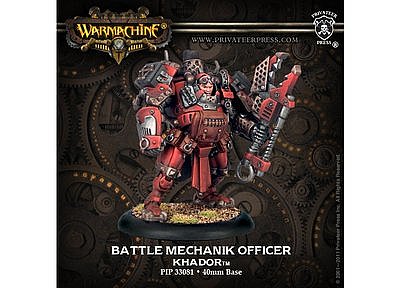 Khador: Battle Mechanik Officer 