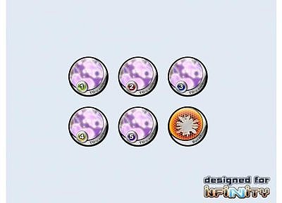 Infinity Tokens: TOCamo ''Purple'' (6) 