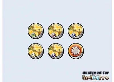 Infinity Tokens: TOCamo ''Yellow'' (6) 