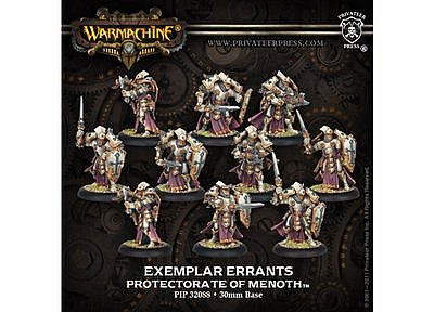 Protectorate of Menoth: Exemplar Errants Unit (plastic) 