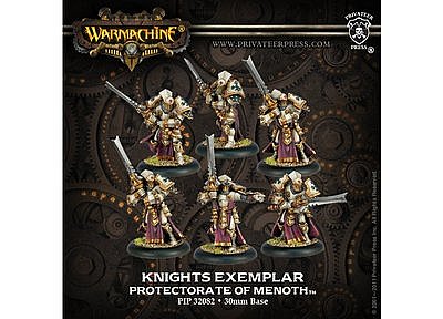 Protectorate of Menoth: Knights Exemplar Unit (plastic) 